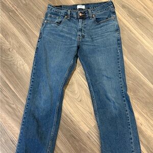 Classic Blue Denim Jeans by Levi 30/30